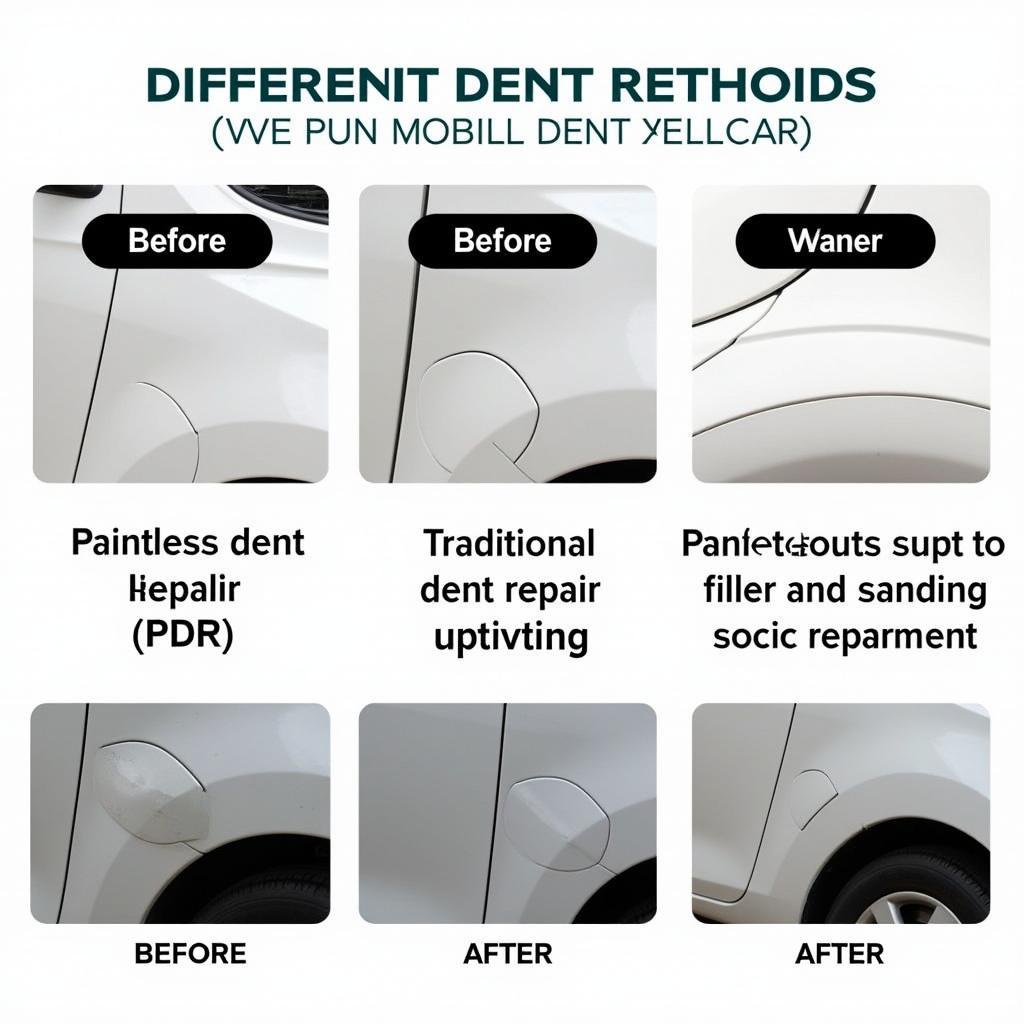 Comparing Different Dent Repair Methods