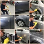 Dent Repair Process in a Preston Garage