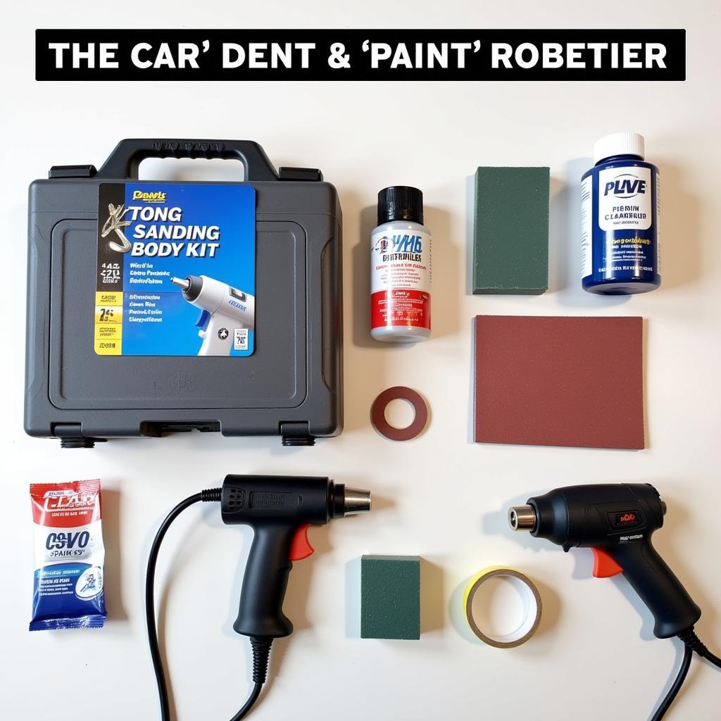 Essential Tools and Materials for Car Dent and Paint Repair