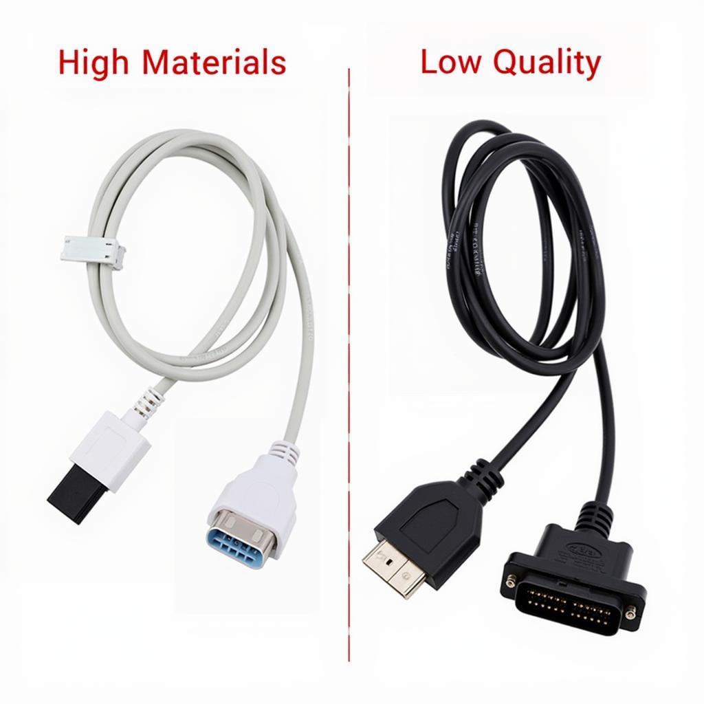 Comparing Diagnostic Car Cable Quality