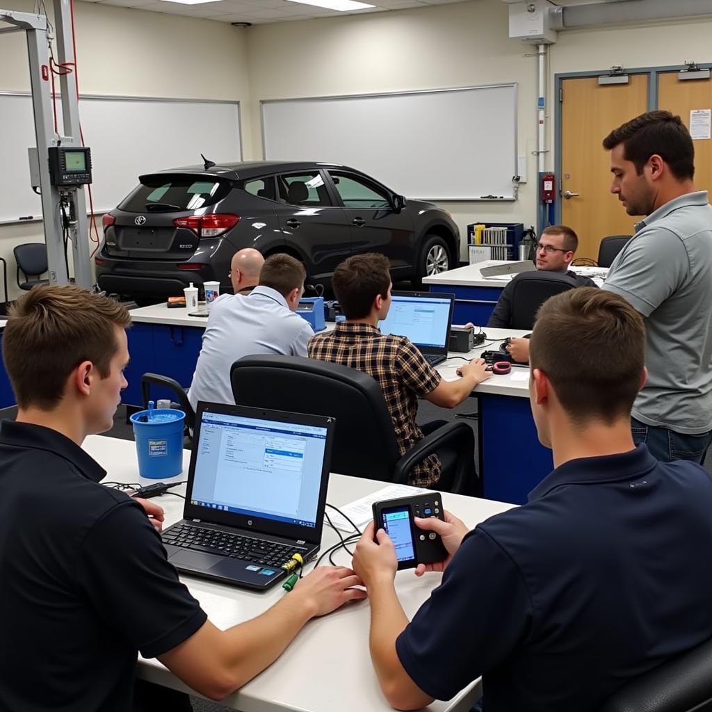 Modern Diagnostic Equipment in a Training Center