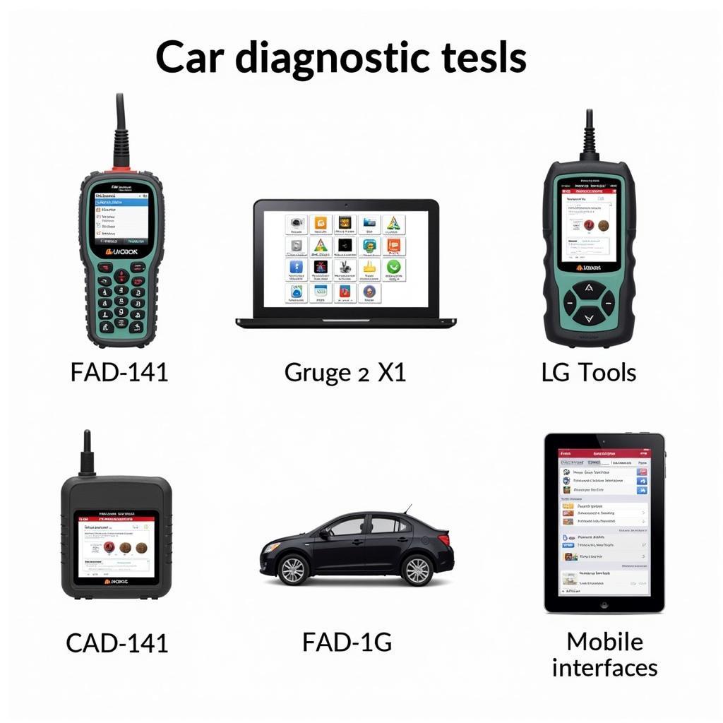 Different Types of Car Diagnostic Tools CAD 141 Comparison