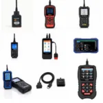 Various Car Diagnostic Scan Tools Ranging from Basic Code Readers to Professional Scanners