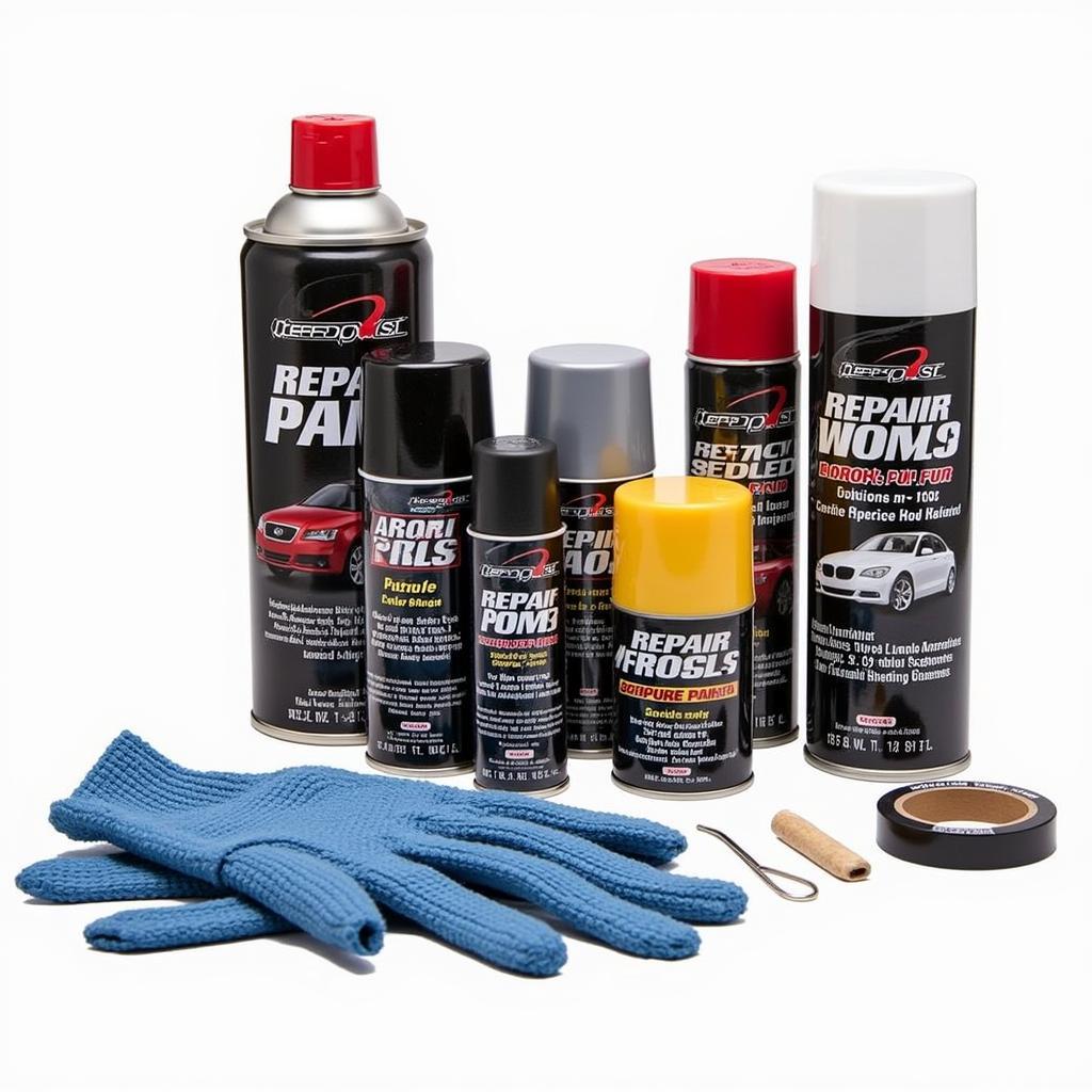 Different types of car roof liner spray paint available on the market