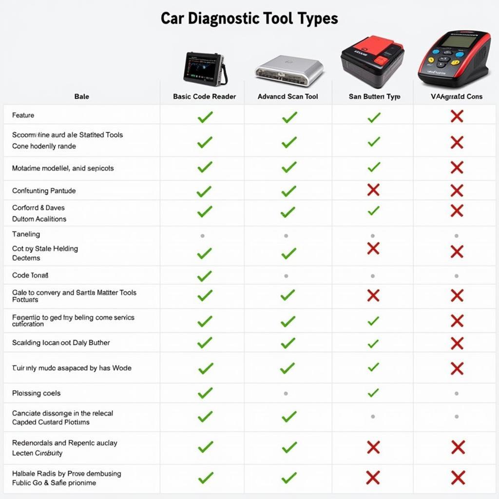 Various Diagnostic Tools for Cars