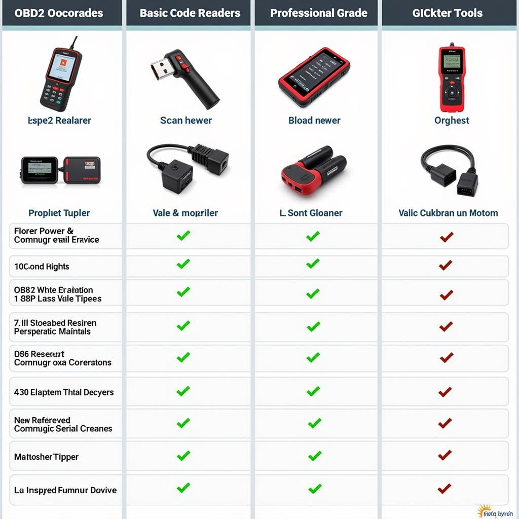 Different Types of OBD2 Scanners and Their Features