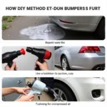 DIY Car Bumper Dent Repair Methods