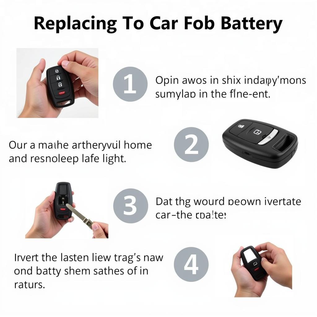 DIY Car Key Fob Battery Replacement Steps