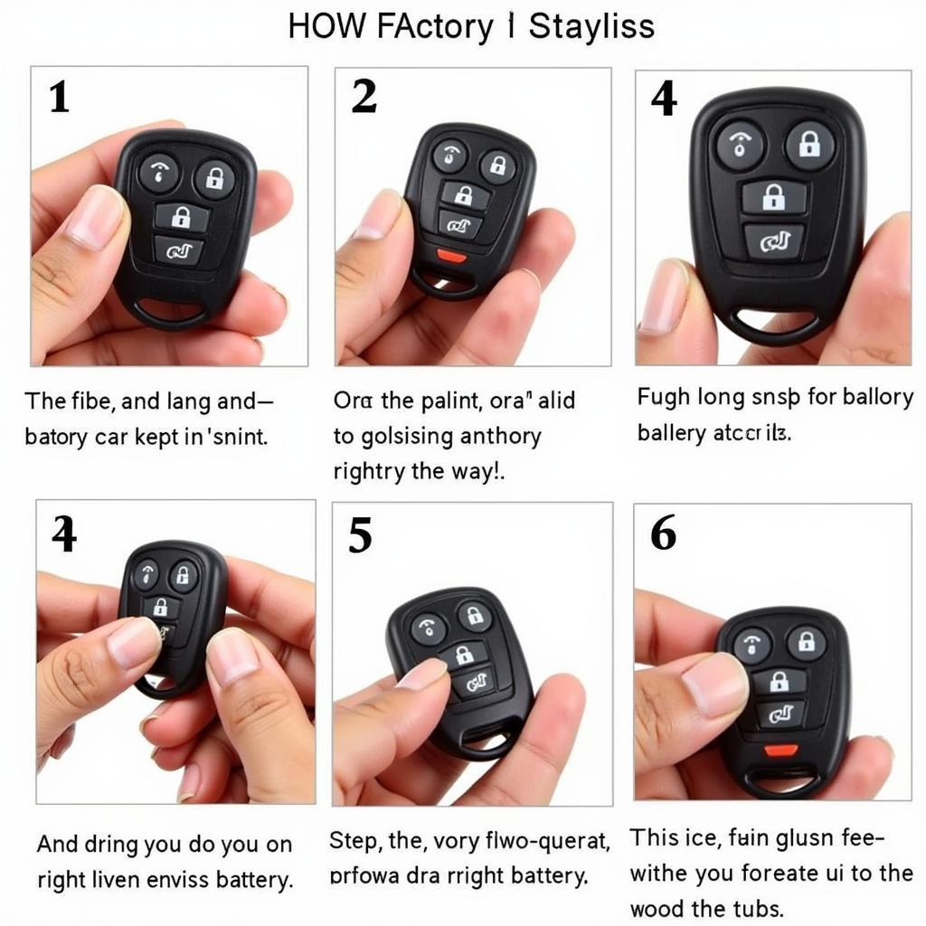 DIY Car Key Fob Battery Replacement Guide