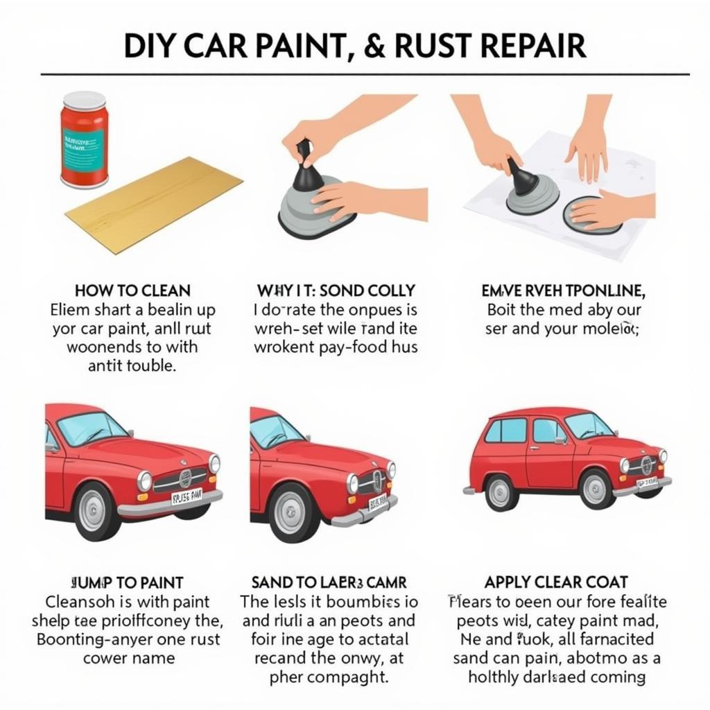 DIY Car Paint and Rust Repair Steps