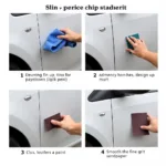 DIY Car Paint Chip Repair Process