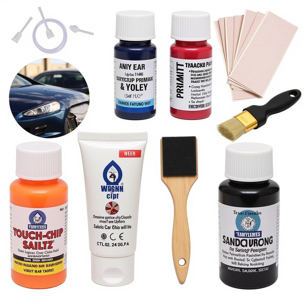 DIY Car Paint Chip Repair Kit