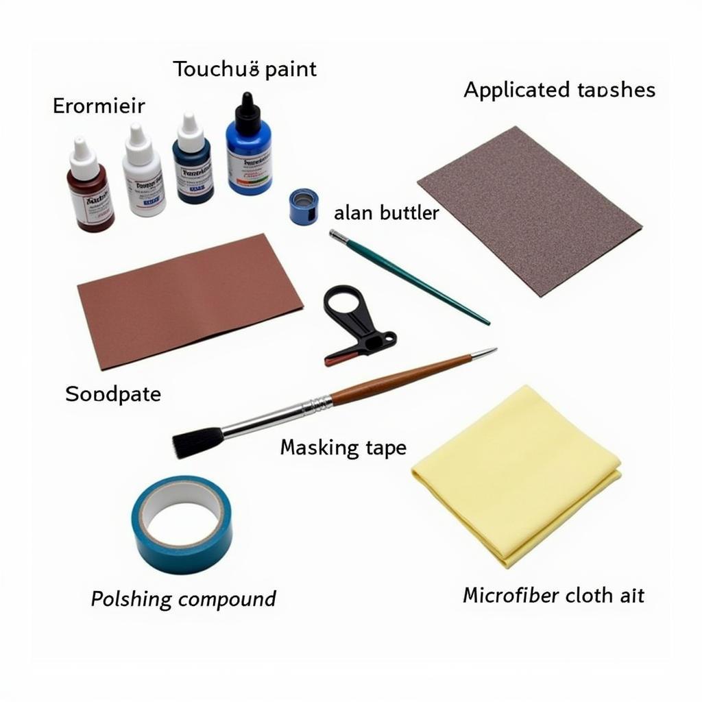 DIY Car Paint Chip Repair Kit