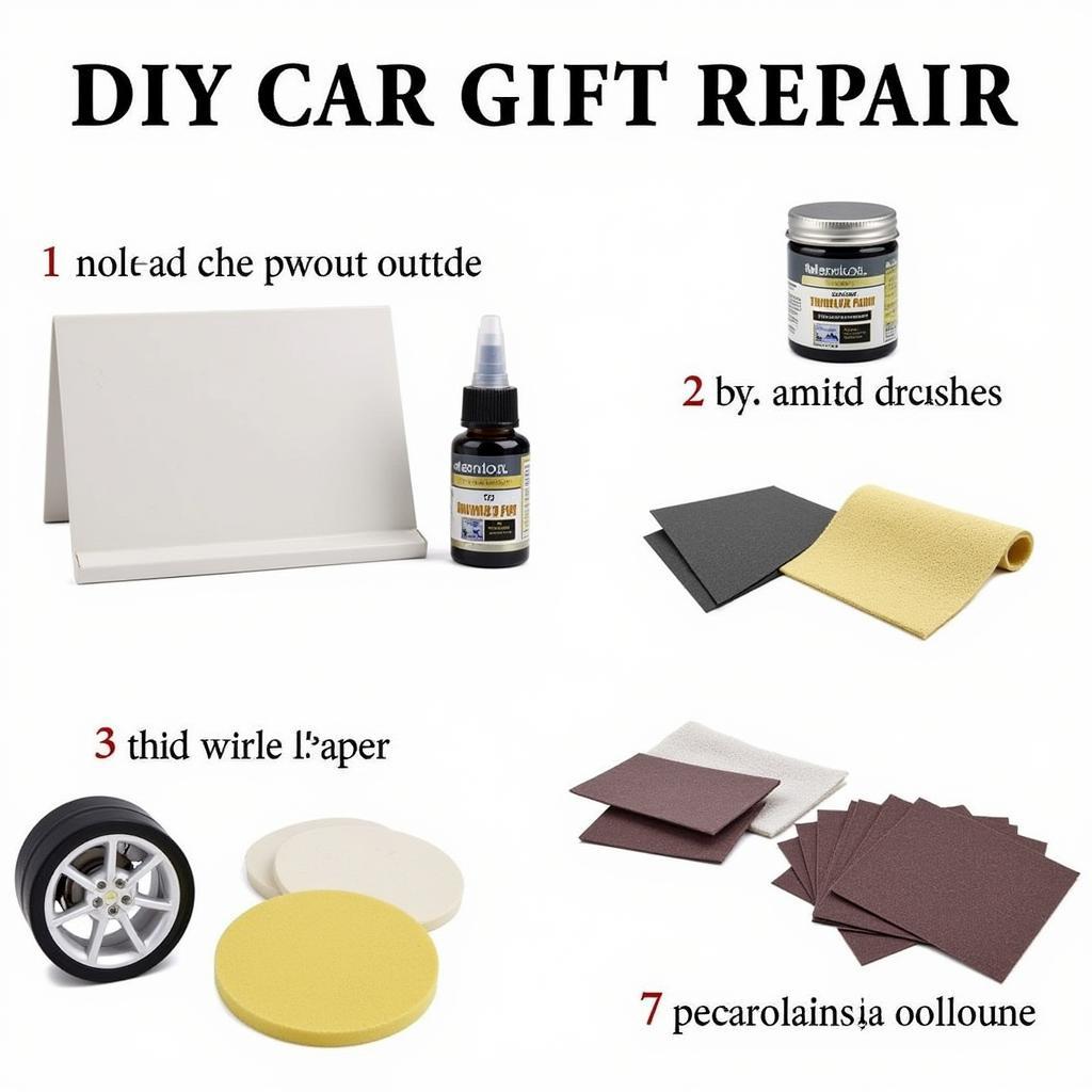 DIY Car Paint Repair Kit