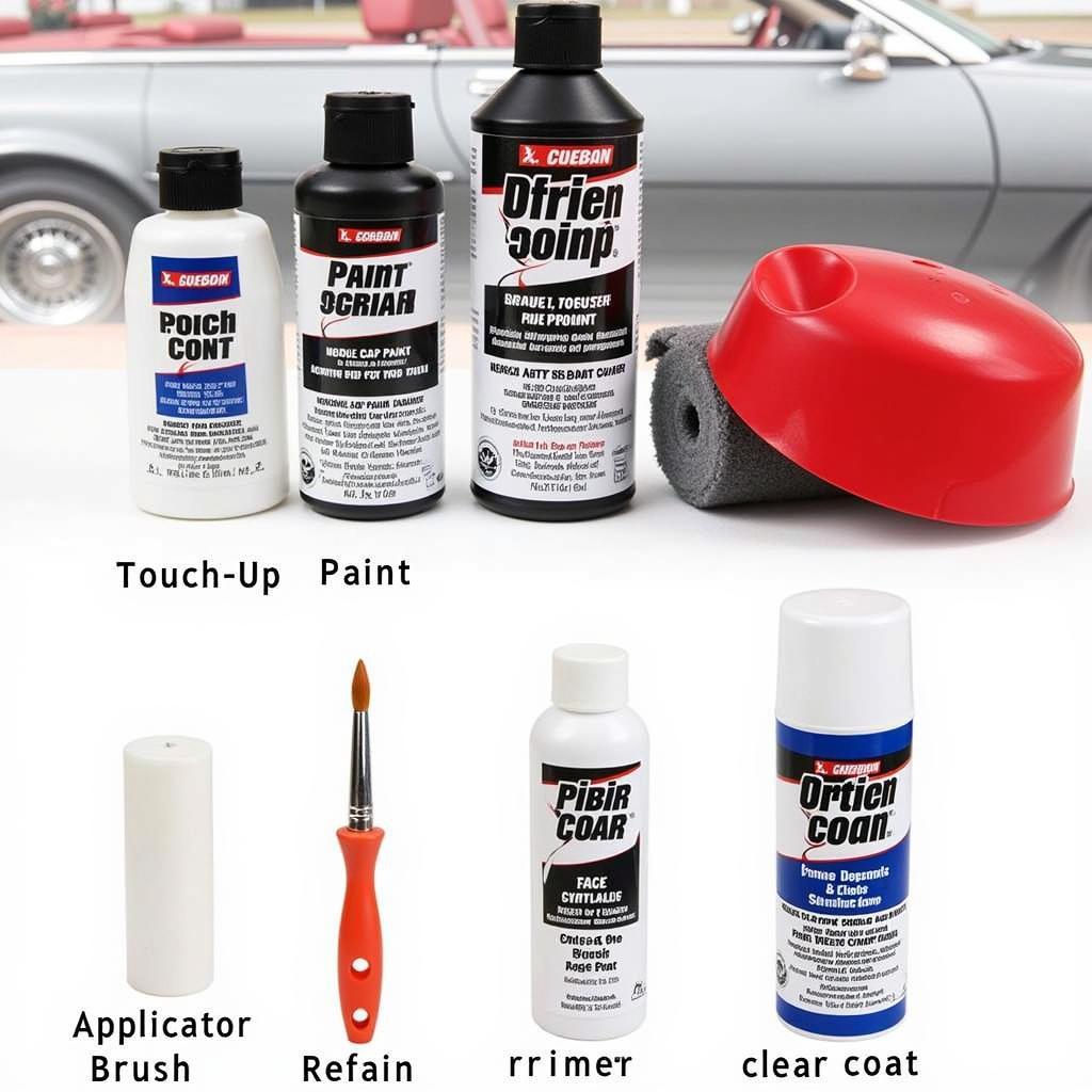 DIY Car Paint Repair Kit