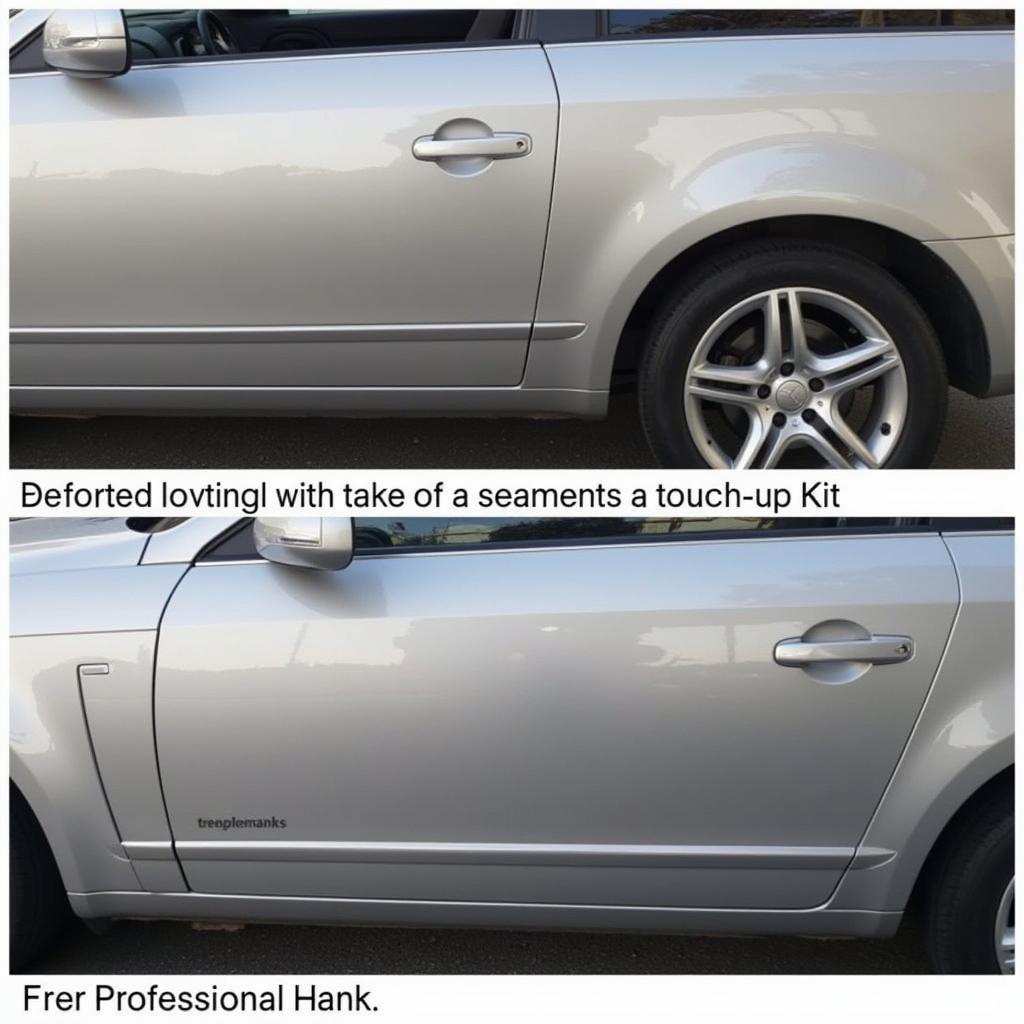 DIY Car Paint Repair Kit vs. Professional Finish