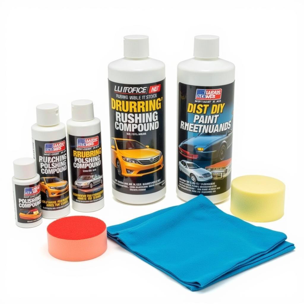 DIY Car Paint Repair Tools and Materials