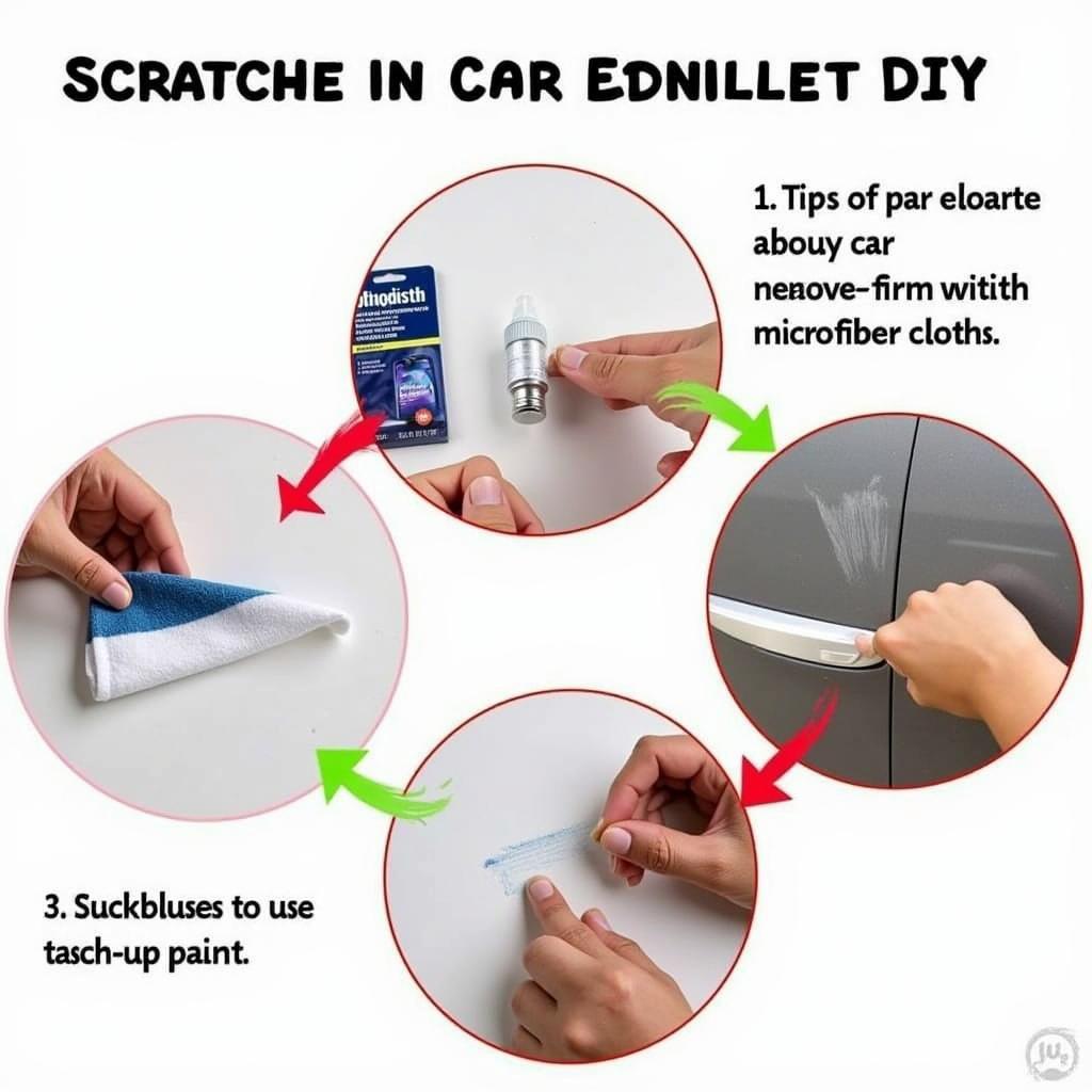 DIY Car Paint Scratch Repair Methods in California