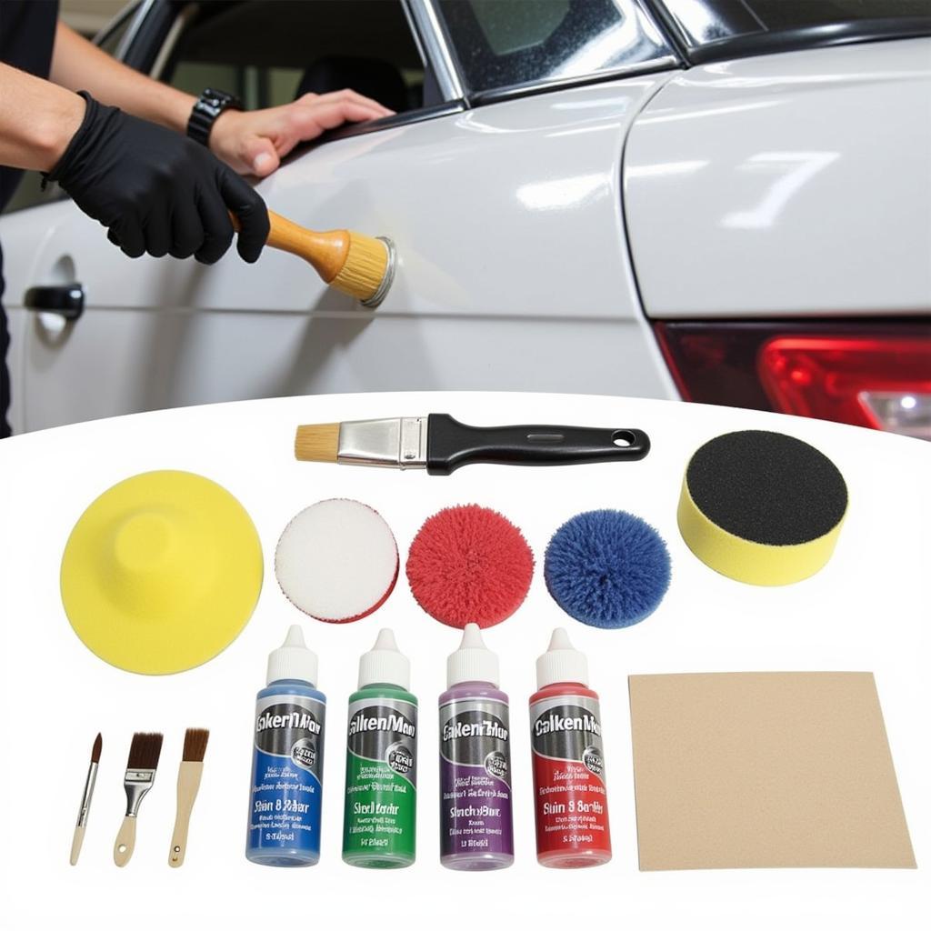 DIY Car Paint Scratch Repair Kit