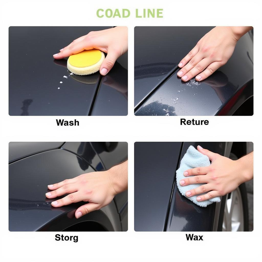 DIY Car Paint Scratch Repair Process