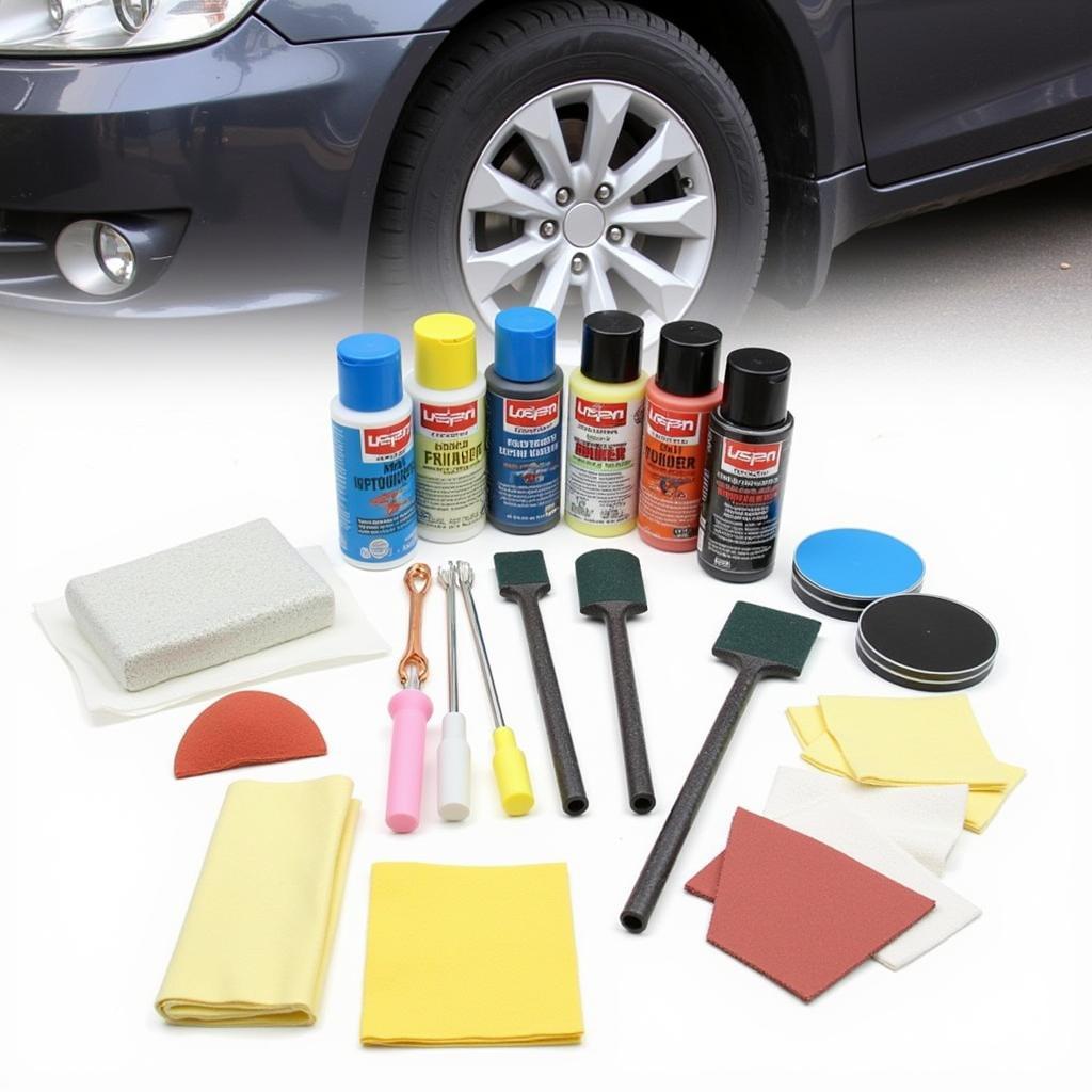 DIY Car Scratch Repair Kit Essentials