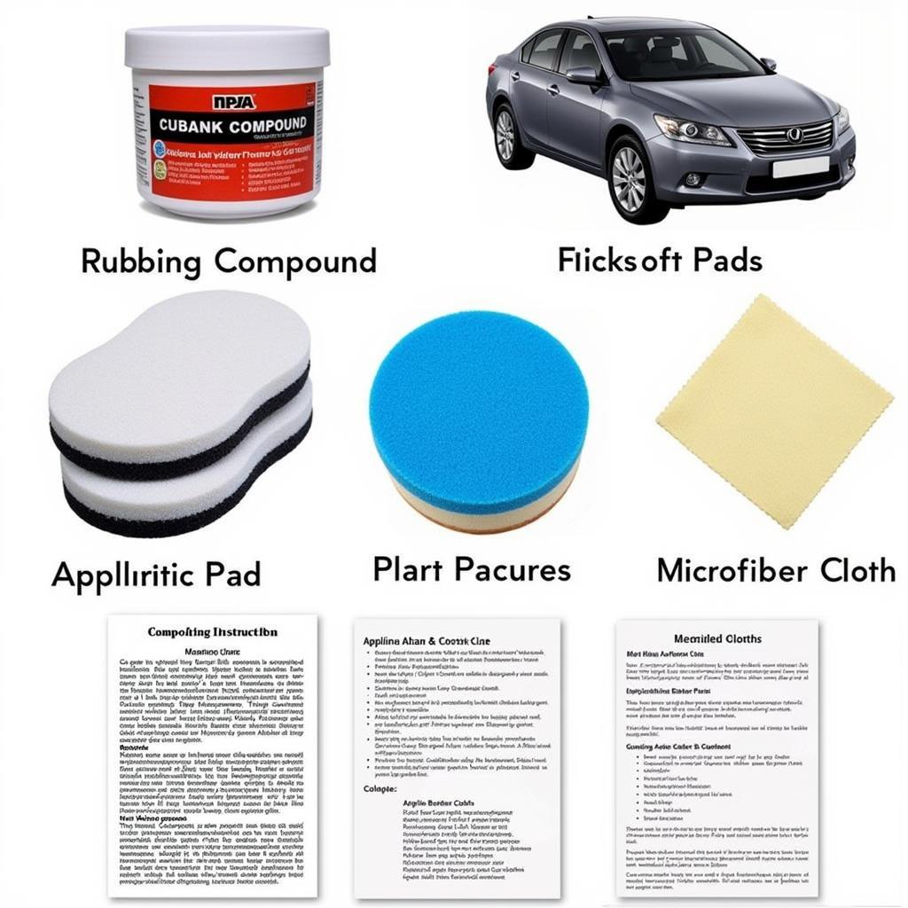 DIY Car Scratch Repair Kit