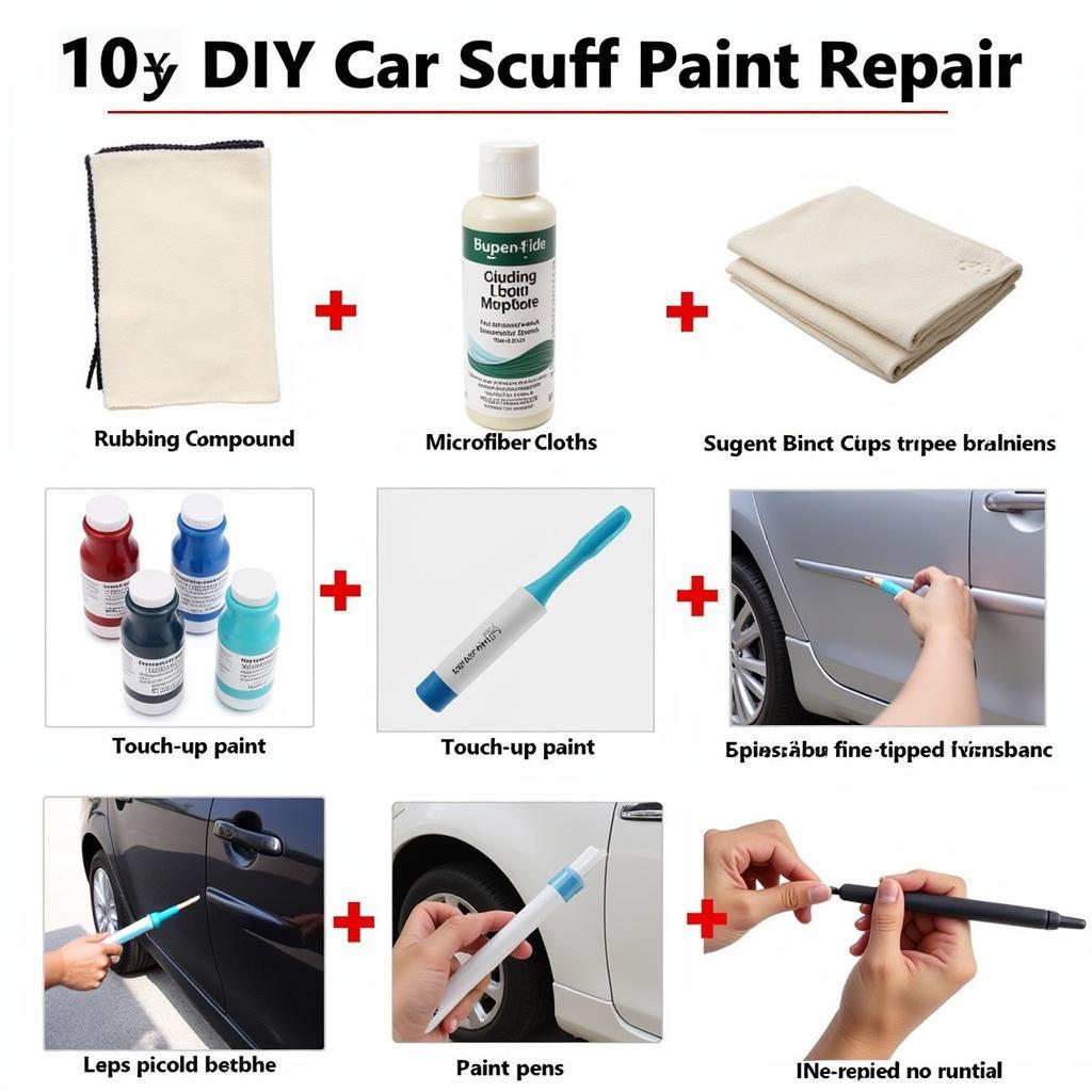 DIY Car Scuff Paint Repair Methods