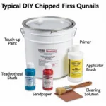 DIY Chipped Paint Repair Kit