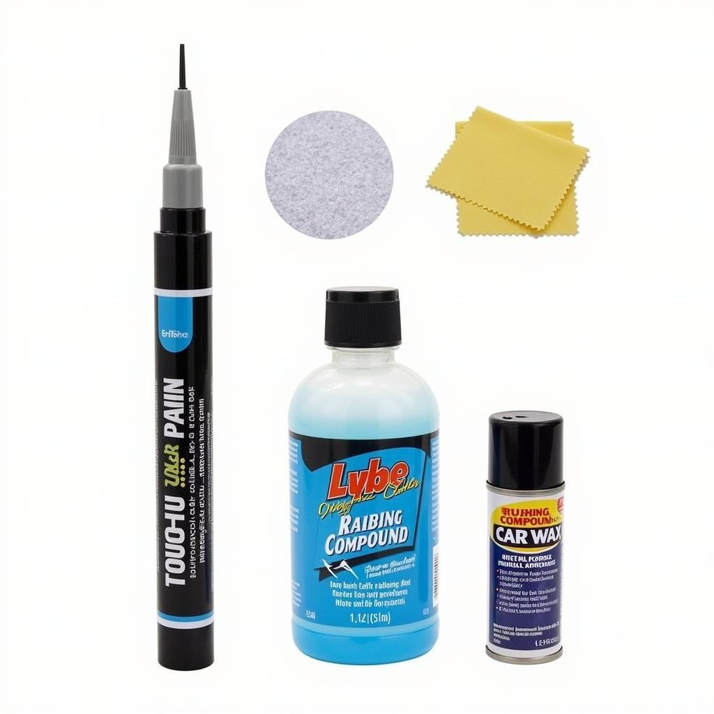 DIY Easy Car Paint Repair Tools: Touch-up Pen, Rubbing Compound, and Wax