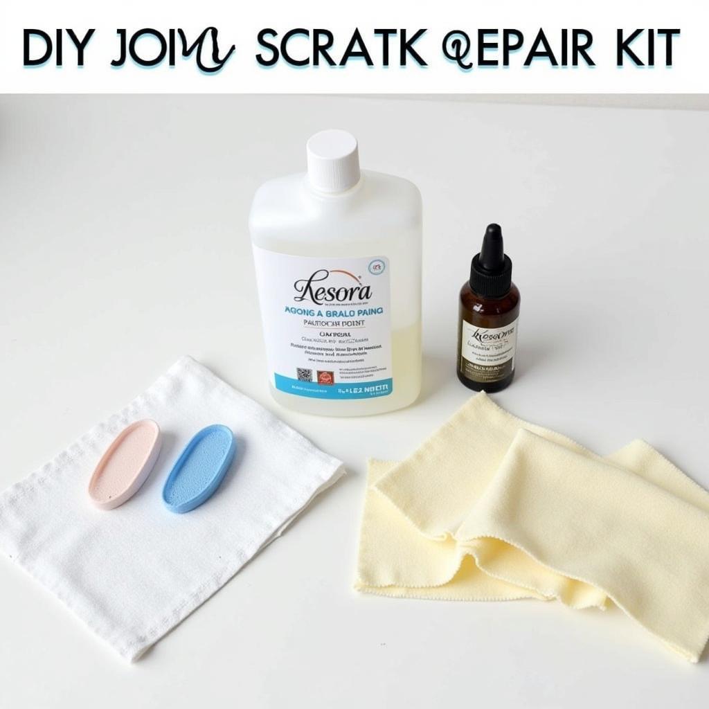 DIY Paint Scratch Repair Kit