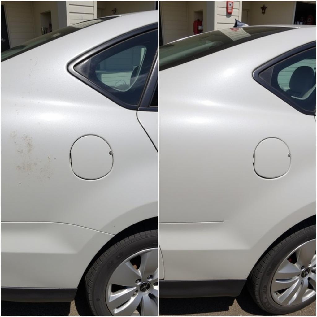 DIY vs. Professional Blend Car Paint Spot Repair