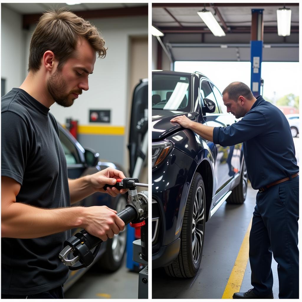 DIY vs. Professional Car Body Repair