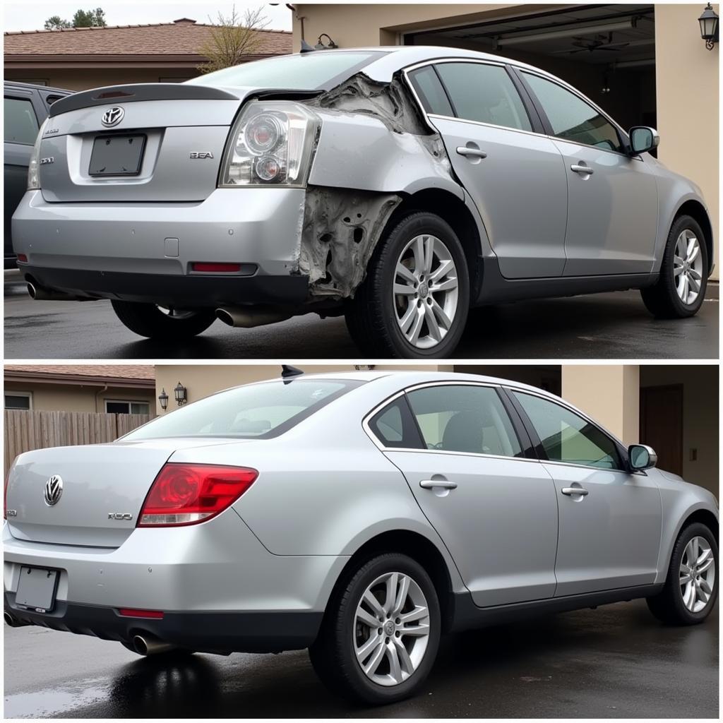 DIY vs. Professional Car Body Repair in Long Marston