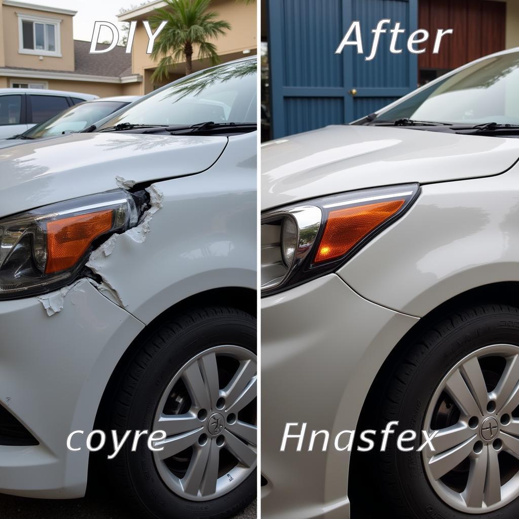 DIY vs. Professional Car Body Repair in Reigate