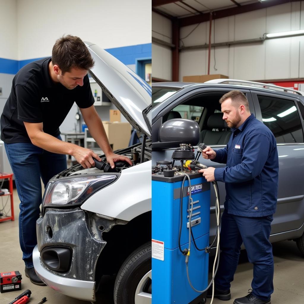 DIY vs. Professional Car Body Repairs in Kingston