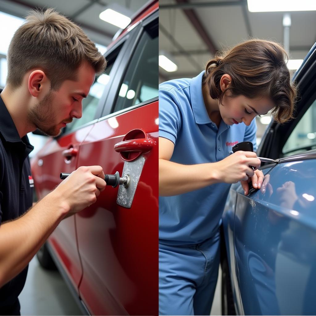 DIY vs. Professional Car Door Repair