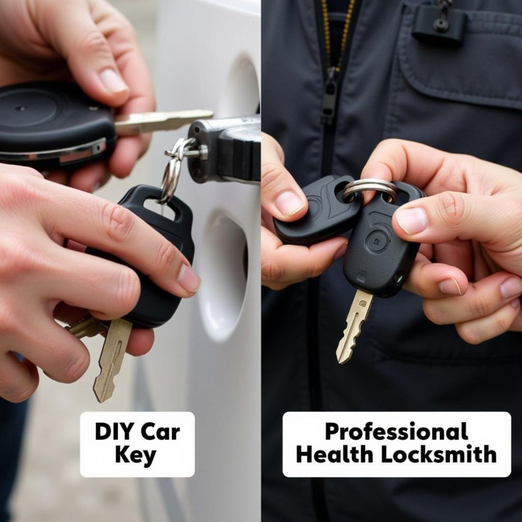 DIY vs. Professional Car Key Repair