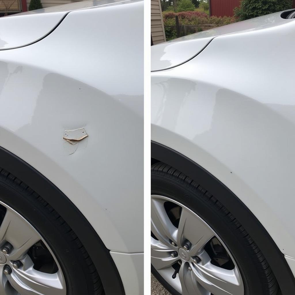 DIY vs. Professional Car Paint Dent Repair Comparison