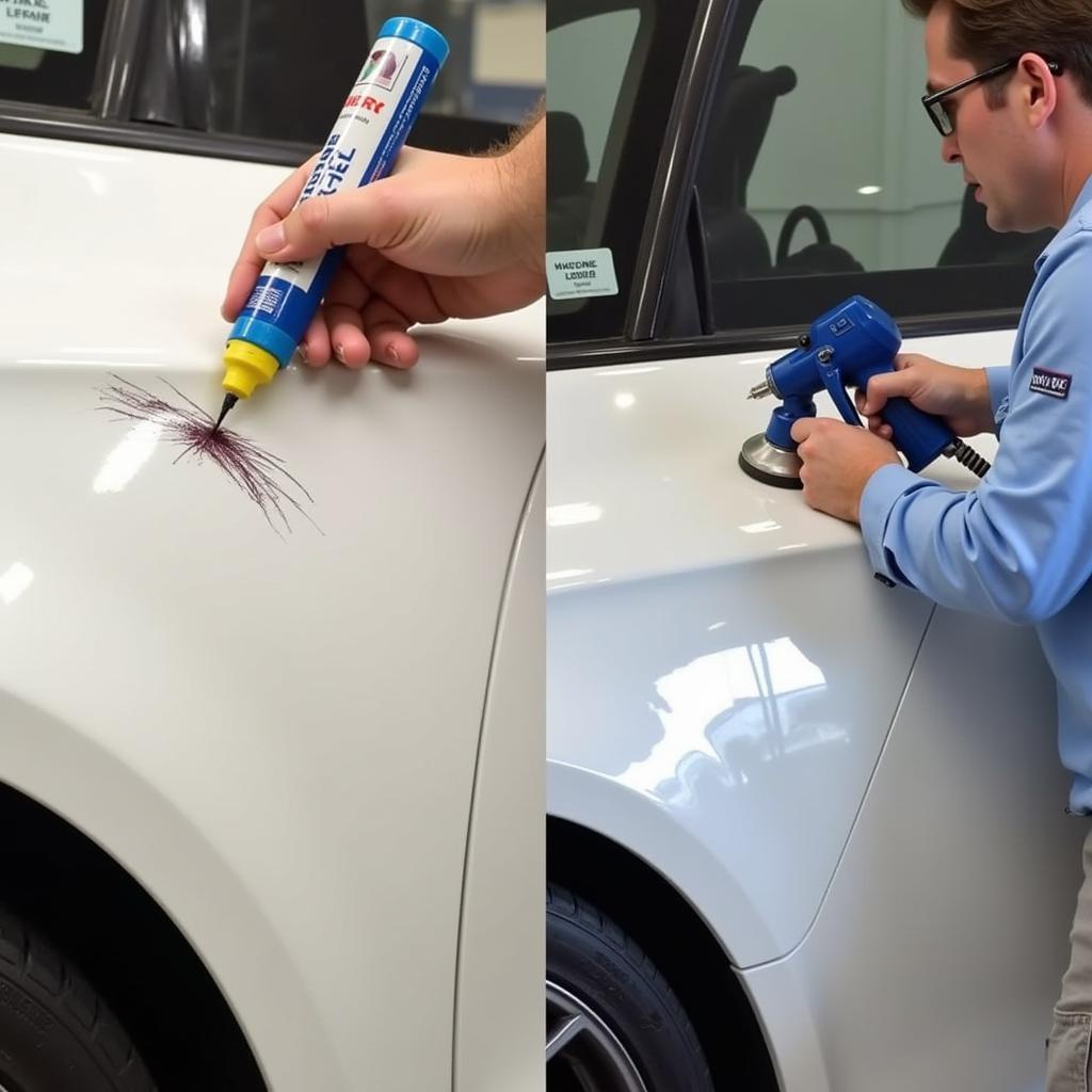 DIY vs. Professional Car Paint Repair in Edinburgh