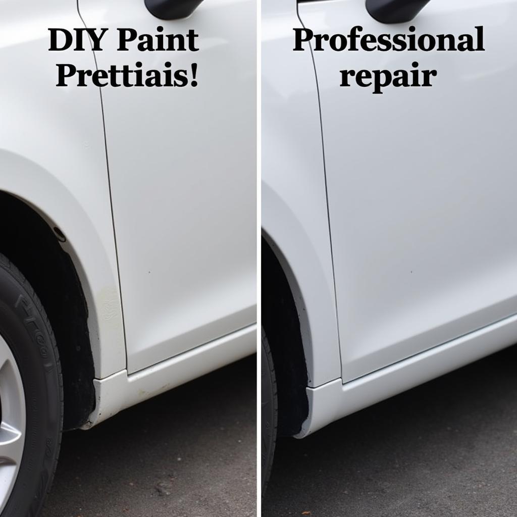 DIY vs. Professional Car Paint Repair in Sydney