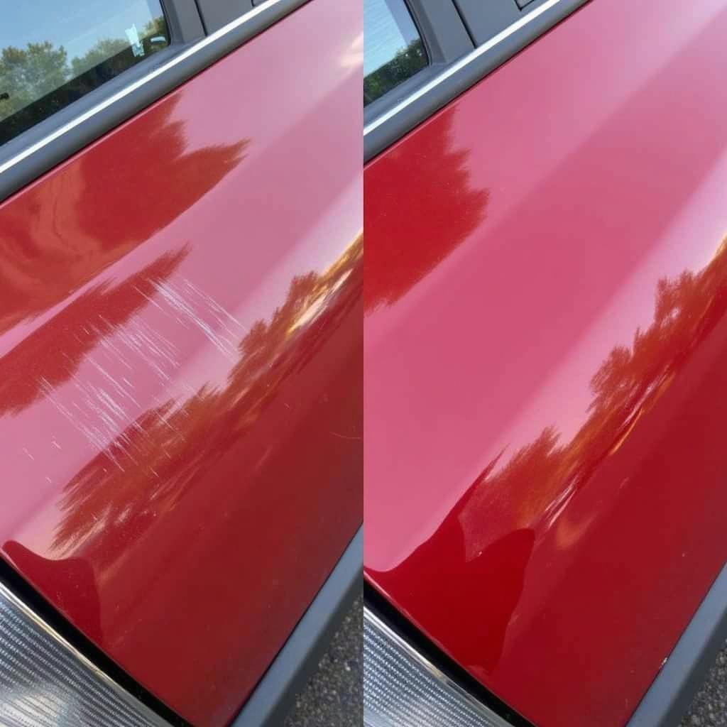 DIY vs. Professional Car Scratch Repair