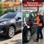 DIY vs Professional Cracked Car Window Repair