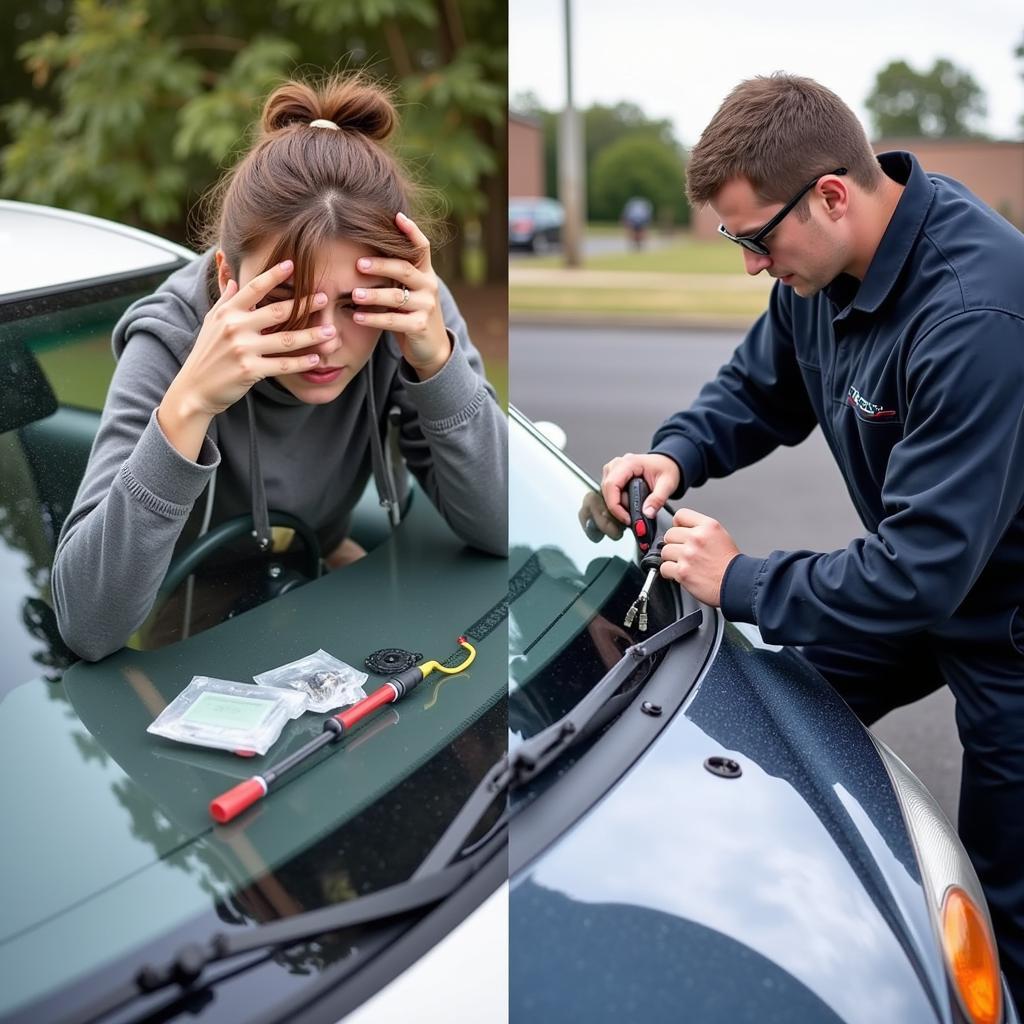 DIY vs. Professional Car Window Repair in Plano