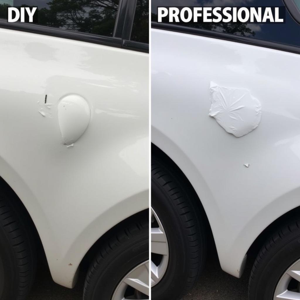 DIY vs. Professional Car Paint Repair