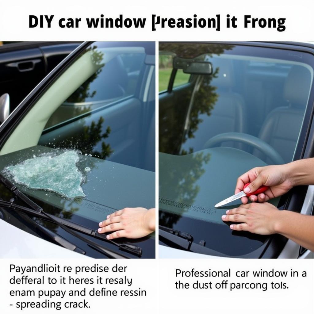 DIY vs. Professional Car Window Repair