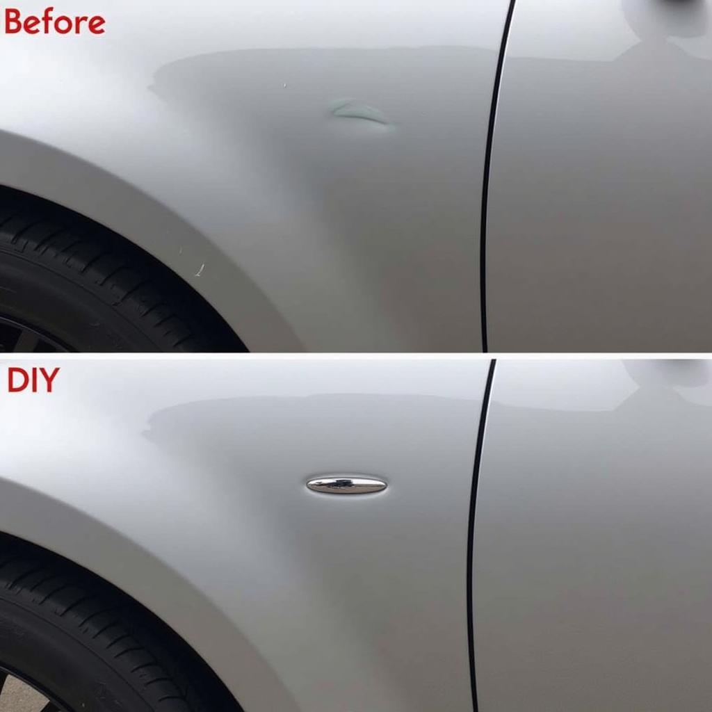 DIY vs. Professional Scratch Repair Results