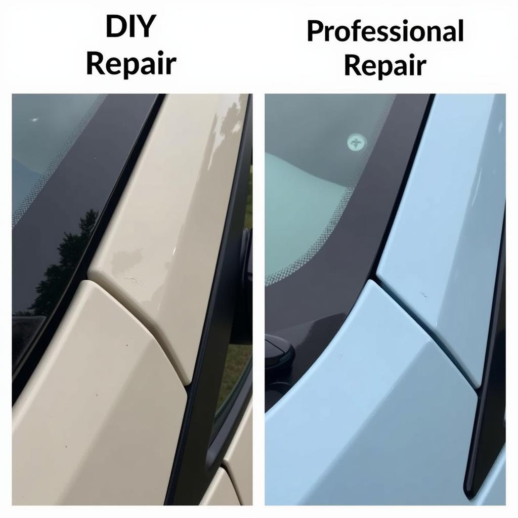 DIY vs. Professional Stone Chip Repair: Comparing Results