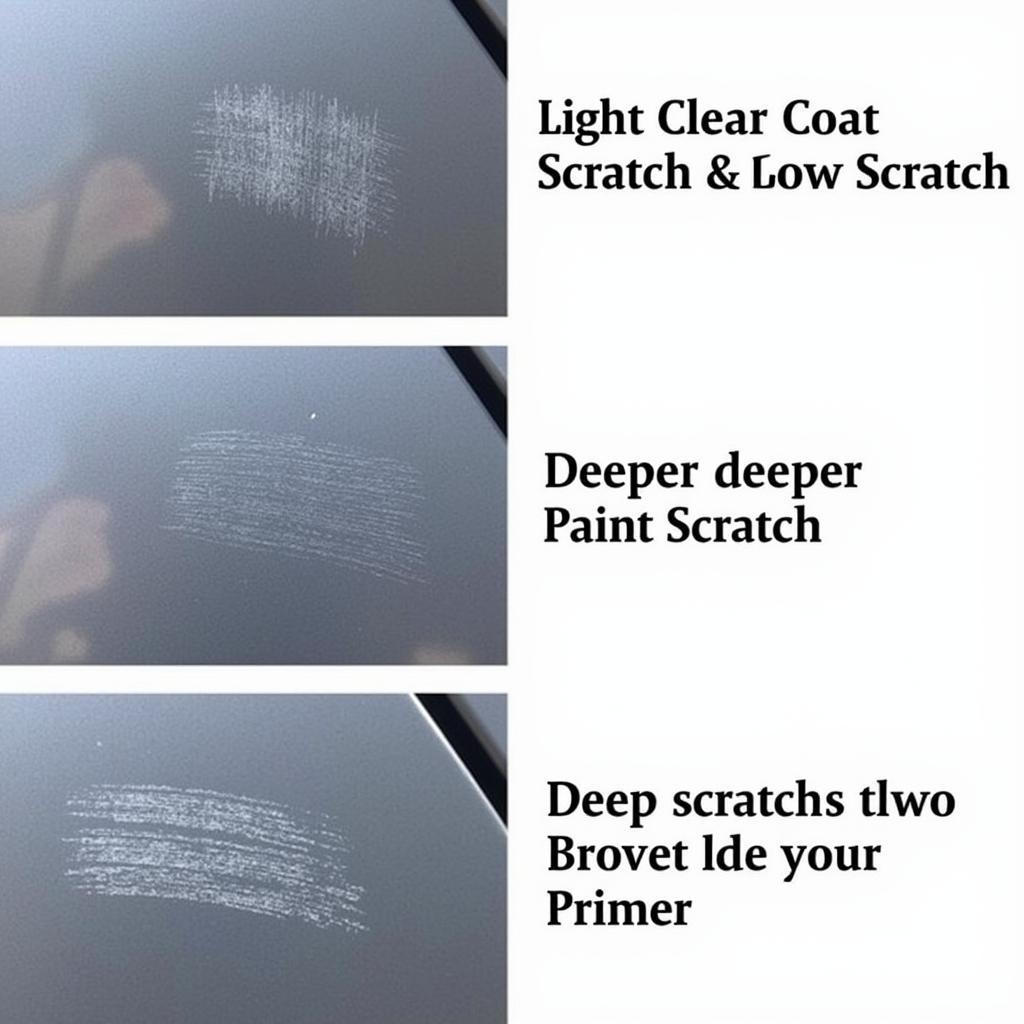 Types of Car Paint Damage: Clear Coat, Paint, and Deep Scratches