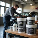 Eco-Friendly Car Body Repair with Recycled Parts and Water-Based Paints