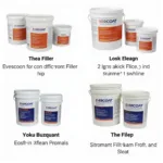 Evercoat Filler Types: Rage Gold, Rage Ultra, Metal Glaze, Quantum1